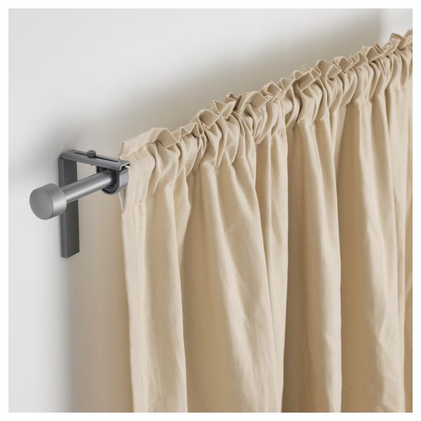 Карниз гардинный РЭККА, серебристый - фото 1