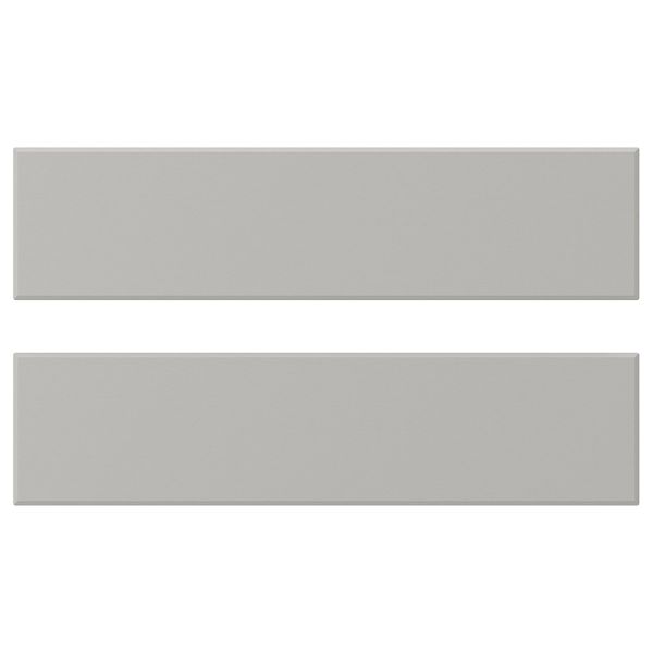 Фронтальная панель ящика, светло-серый 40x10 см IKEA LERHYTTAN ЛЕРХЮТТАН 204.615.66 - фото 1
