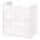 HAVBÄCK Шкаф для раковины с ящиками - белый 60x48x63 см