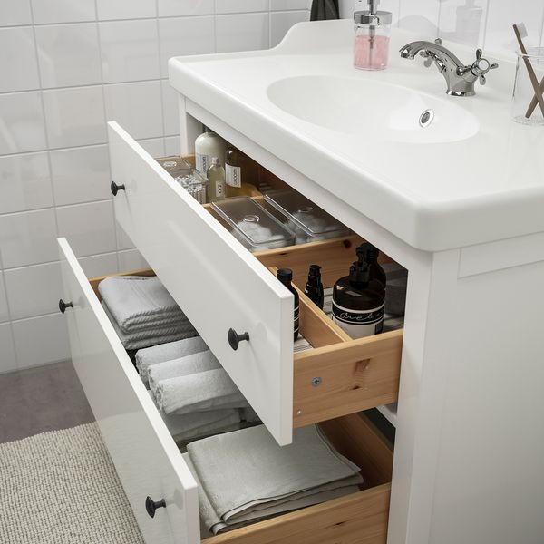 IKEA в интерьере ванной