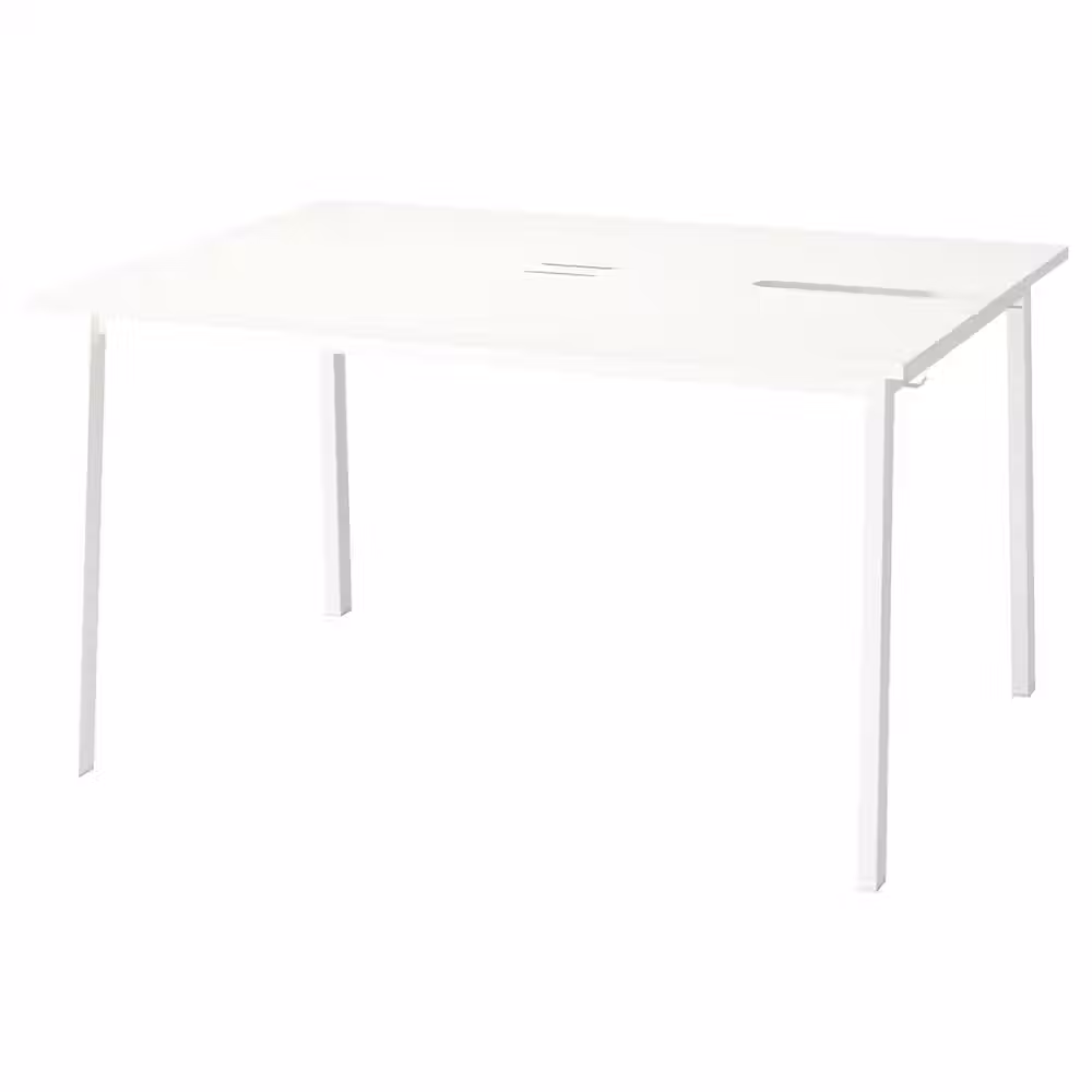 MITTZON МИТТЗОН Конференц-стол - белый 140x108x75 см - фото 1