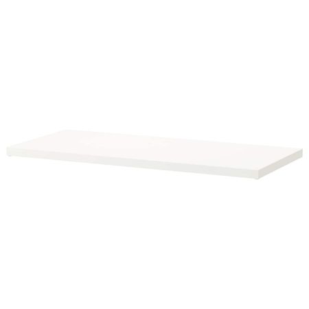 Полка, белый 80x36 см IKEA ELVARLI ЭЛВАРЛИ 503.692.41