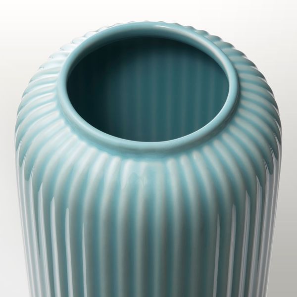 Ваза, синий 22 см IKEA СТИЛРЕН 404.420.44 - фото 3