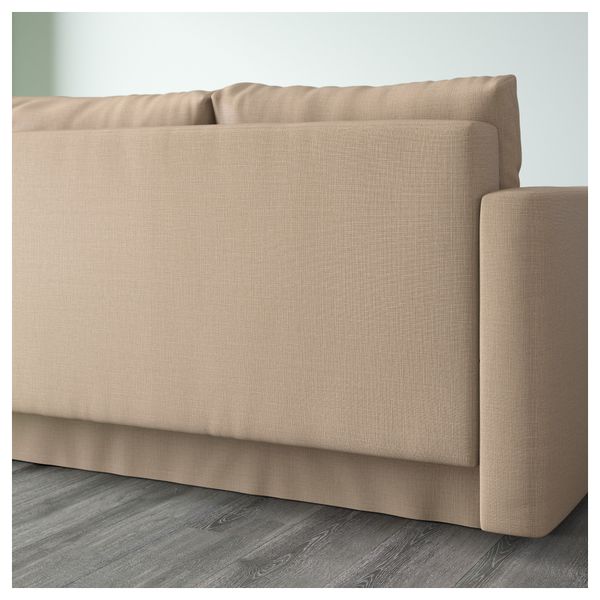 Диван-кровать 3-местный ФРИХЕТЭН, Шифтебу бежевый - фото 6