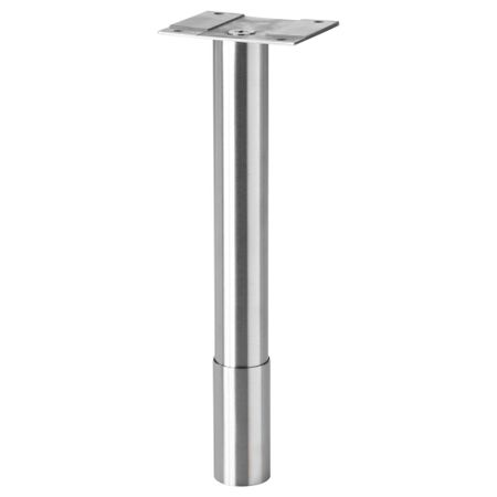 Ножка ГОДМОРГОН, круглой формы, нержавеющ сталь (22/25 см)