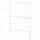 ENHET Опорная боковая панель/ножка - белый 60x1.8x87.5 см