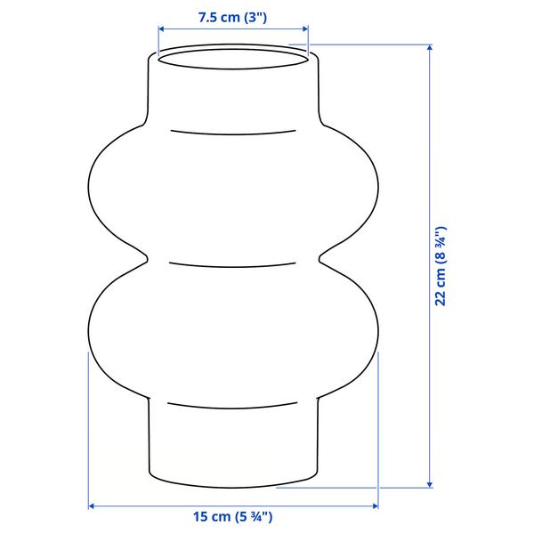IKEA, дополнительный ракурс - схема-чертеж с размерами