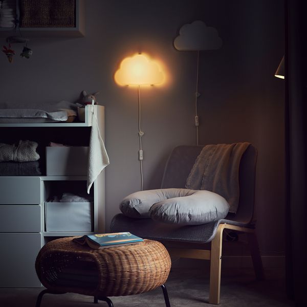 Кресло, березовый шпон, серый IKEA NOLMYRA НОЛЬМИРА 102.335.32 - фото 4