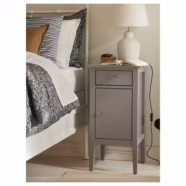 BLIDVÄDER Лампа настольная - белый с оттенком керамика/бежевый 50 см - фото 3