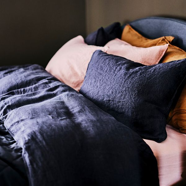 Пододеяльник и 2 наволочки, 240x220, 50x60 см, светло-розовый IKEA DYTÅG ДЮТОГ 905.188.47 - схема-чертеж с размерами