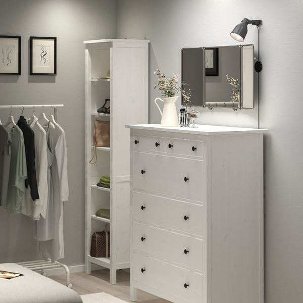 Трехстворчатое зеркало, серый 90x48 см IKEA SYNNERBY СИННЕРБЮ 204.543.73 - фото 2