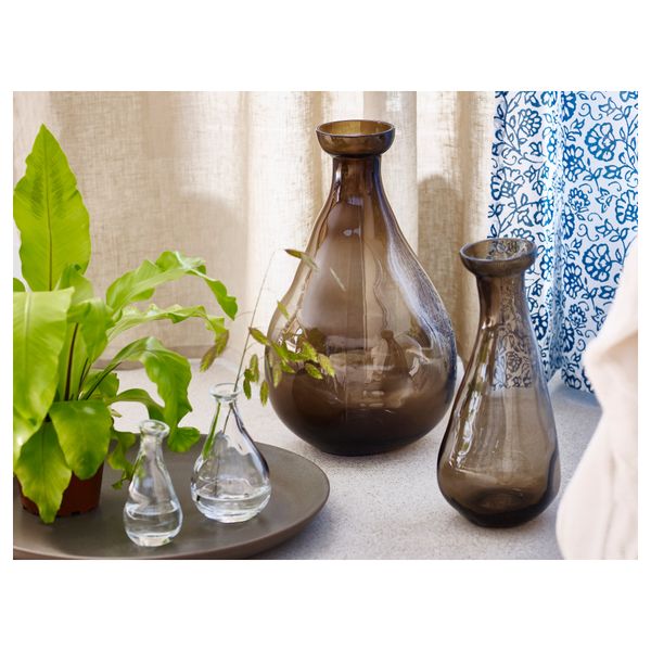 Ваза ВОРВИНД, коричневый (40 см) - фото 3