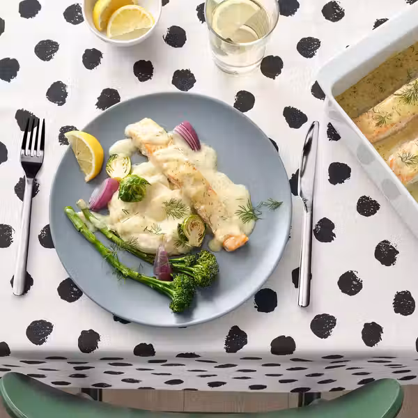 LÄCKERGOM Соус с лимоном и укропом 250 гр - схема-чертеж с размерами