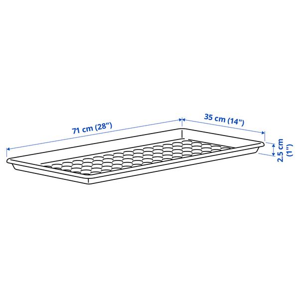 IKEA, дополнительный ракурс - схема-чертеж с размерами