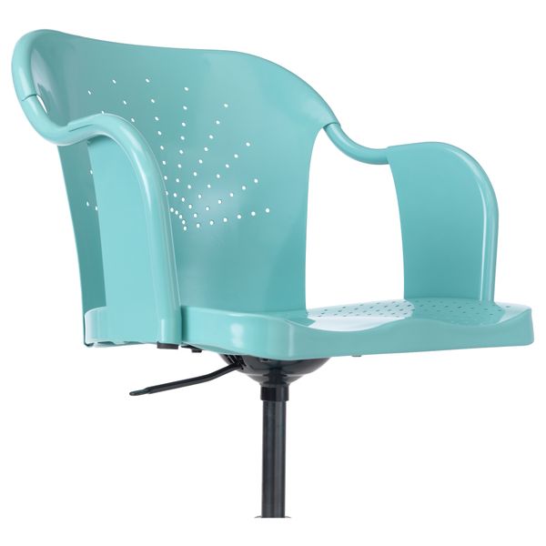 Рабочий стул РОБЕРГЕТ, бирюзовый - фото 4