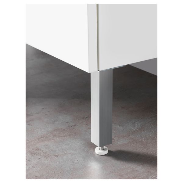 Ножка ЛИЛЛОНГЕН, нержавеющ сталь (16/17 см) - схема-чертеж с размерами