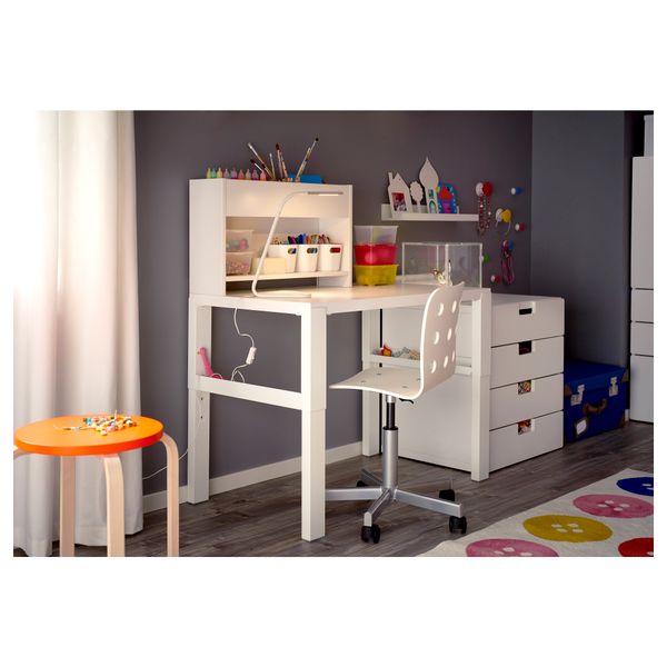 Рабочая лампа, светодиодная, белый, серебристый IKEA HÅRTE ХОРТЕ 102.382.71 - фото 9