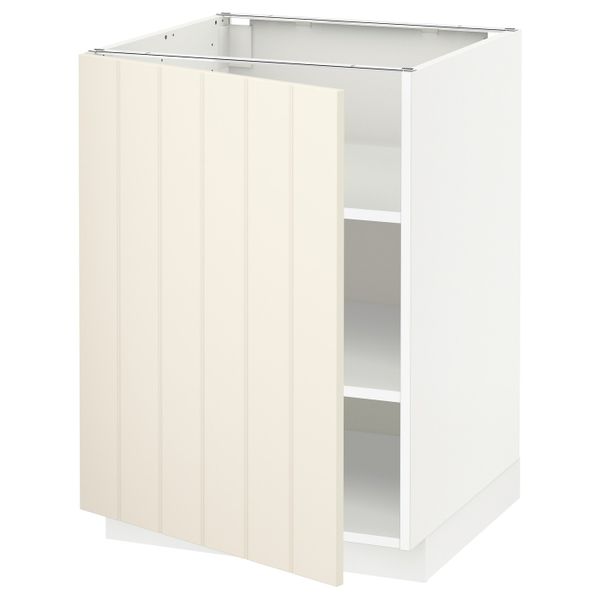 Напольный шкаф с полками IKEA METOD МЕТОД 892.265.00 - схема-чертеж с размерами