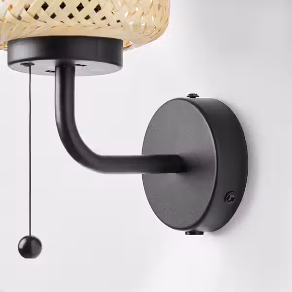 SINNERLIG Бра - бамбук/ручная работа - фото 4