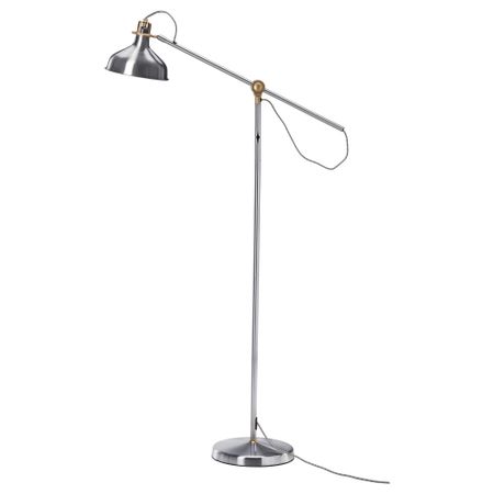 Светильник напольный для чтения РАНАРП, никелированный