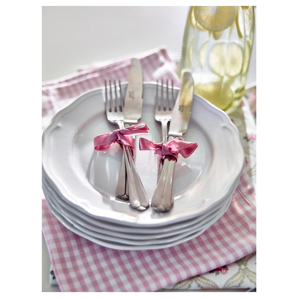 Десертная тарелка АРВ, белый, зеленый (22 см) - фото 5