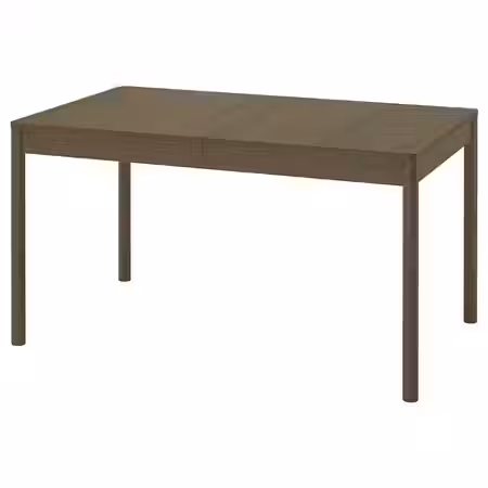 TONSTAD Раздвижной стол - коричневый мореный дубовый шпон 140/196x85 см