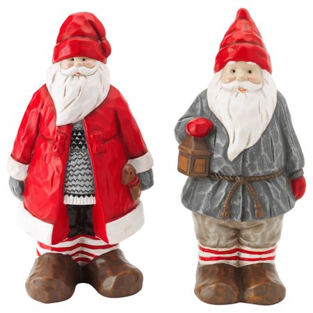 Украшение ВИНТЕР 2015, керамика Санта Клаус (25 см)