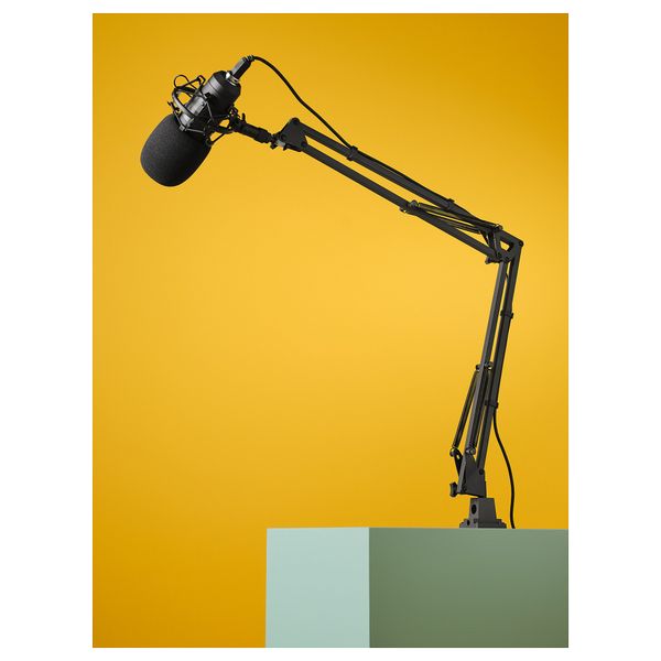 Штатив микрофона, с винтовым креплением, антрацит IKEA LÅNESPELARE ЛОНЕСПЕЛАРЕ 905.713.97 - фото 8