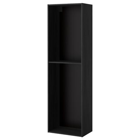Каркас высокого шкафа, под дерево черный 60x37x200 см IKEA МЕТОД 403.679.59