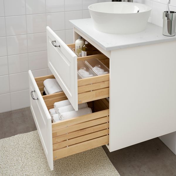 Шкаф со столешницей 40см раковина, 62x49x75 cm IKEA KATTEVIK КАТТЕВИК, GODMORGON ГОДМОРГОН, TOLKEN ТОЛКЕН 093.083.35 - фото 4