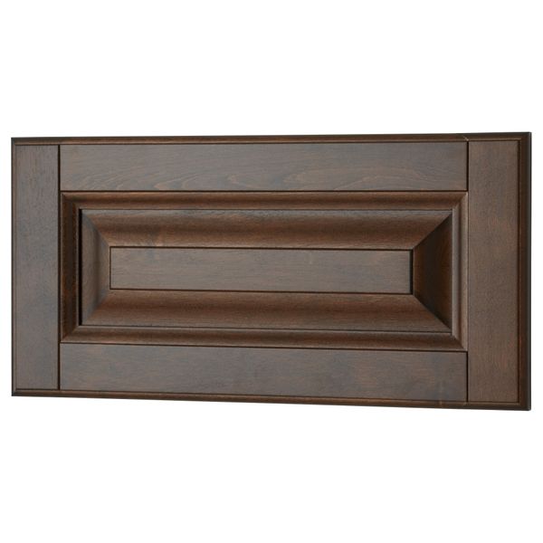 Фронтальная панель ящика ДАЛАРНА, темно-коричневый - схема-чертеж с размерами