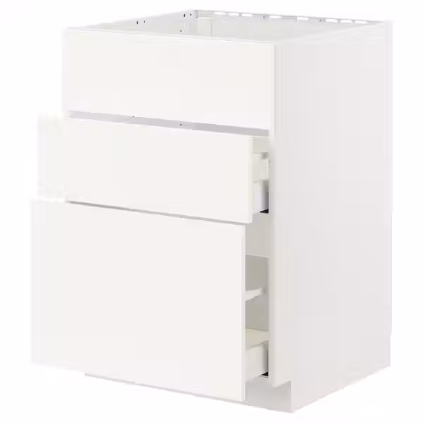 METOD / MAXIMERA Шкаф под мойку+3фасада/2ящика - фото 1