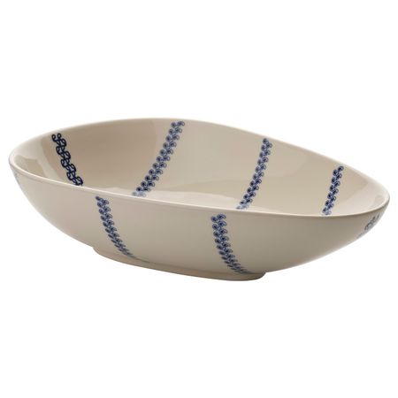 Миска, бежевый, 32x18 см IKEA ВЭРМЕР 904.460.87