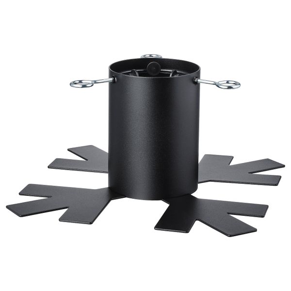 Основание рождественской елки, металлический, черный IKEA ВИНТЕРФЕСТ 304.346.38 - фото 1