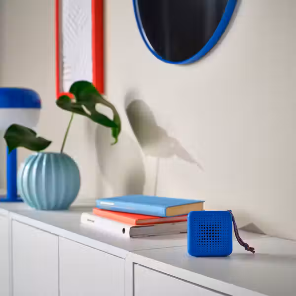 VAPPEBY Портативный динамик bluetooth - водонепроницаемый/синий - фото 4