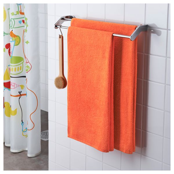 Простыня банная ГЭРЕН, оранжевый (100x150 см) - фото 3