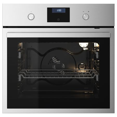 Духовка с горяч обдув и пирол функ РАФФИНЕРЭД, нержав сталь