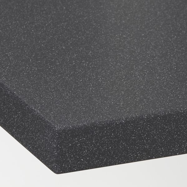 Столешница под заказ, черный-белый под камень/акрил 1 м²x4 см IKEA LAXNE ЛАКСНЕ 704.538.75 - фото 2