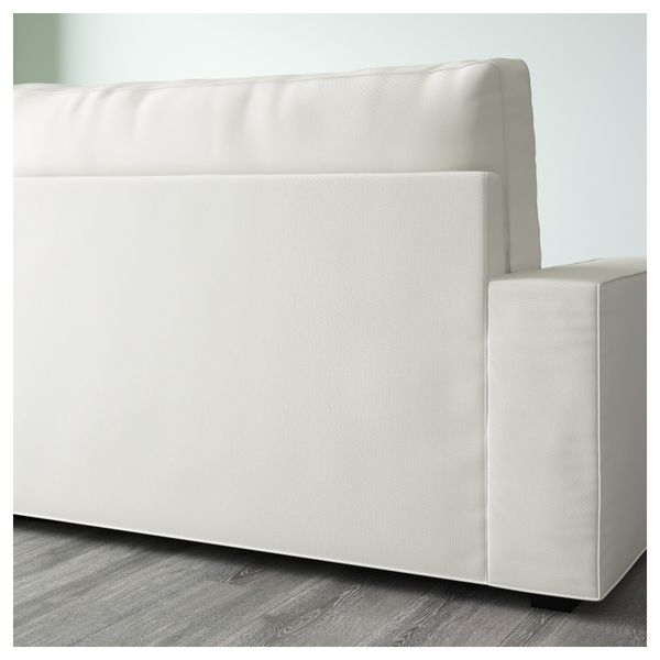 Диван-кровать с козеткой ВИЛАСУНД, Виттарид светло-бежевый - фото 7