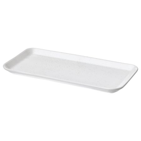 Тарелка для свечи, 16x33 см, белый IKEA SINNESRO СИННЕСРО 405.381.31