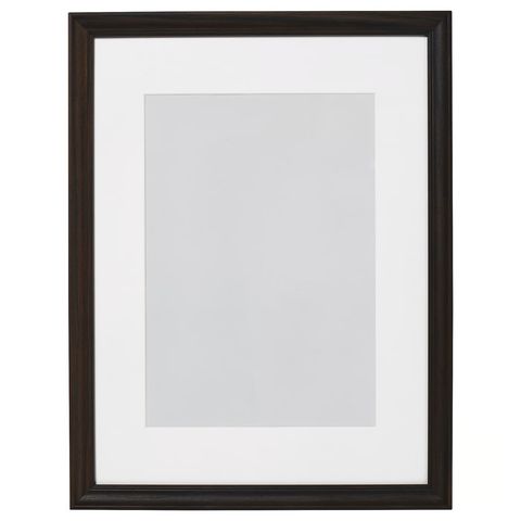 KLOTKÖRSBÄR Рама - под дуб/темно-коричневый 30x40 см