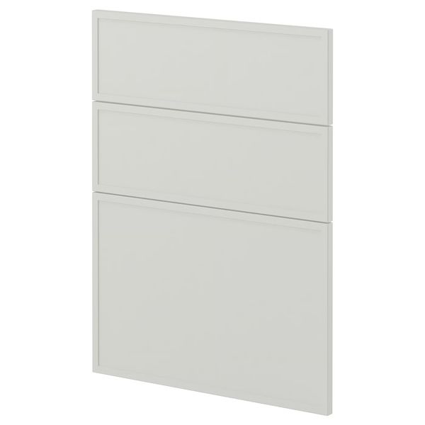 METOD 3 фасада для посудомоечной машины - Aspudden светло-серый 60 см - фото 1