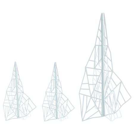 Набор украшений, 3 штуки ВИНТЕР 2015, голубой