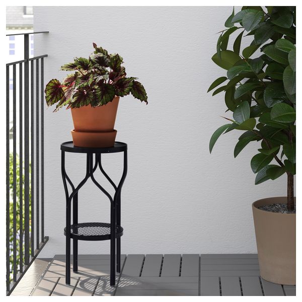 Пьедестал для цветов СОММАР 2018, д/дома/улицы, черный - схема-чертеж с размерами