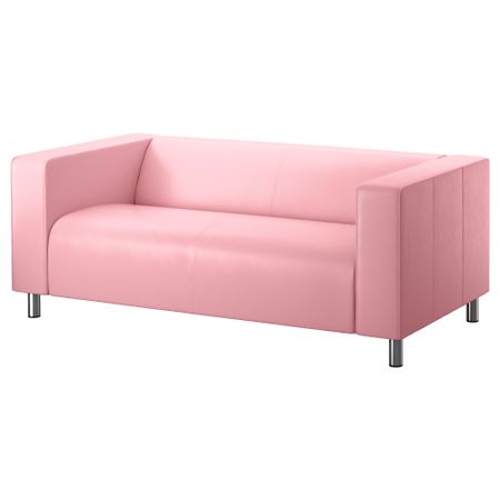 Диван 2-местный КЛИППАН, Кимстад светло-розовый