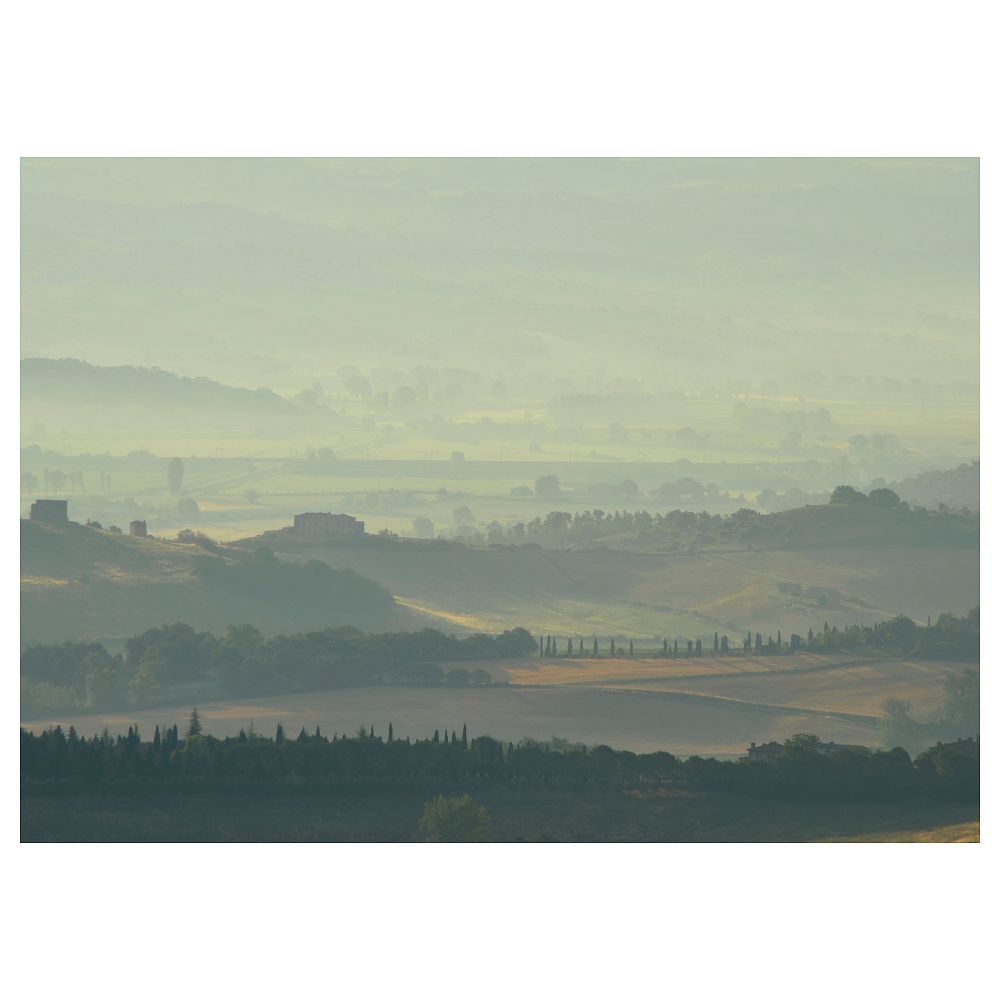 Холст, 140x100 см, Красивый вид IKEA BJÖRKSTA БЬЁРКСТА 005.277.14 - фото 1