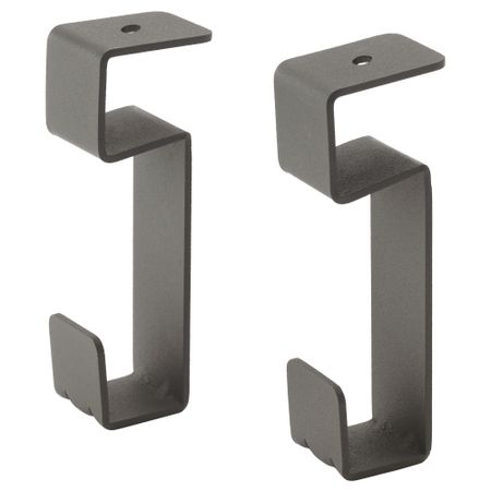 Крючок для полки ИВАР, серый