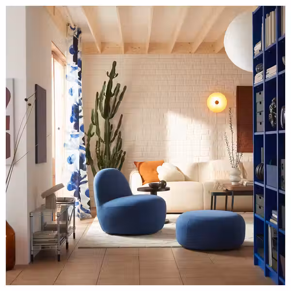 LILLESÄTER ЛИЛЛЕСЭТЕР 3-местный диван - Axvall белый с оттенком - фото 2