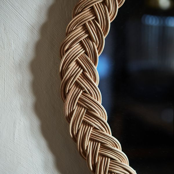 Зеркало, ротанг 61x50 см IKEA KRISTINELUND КРИСТИНЕЛУНД 104.704.44 - фото 4