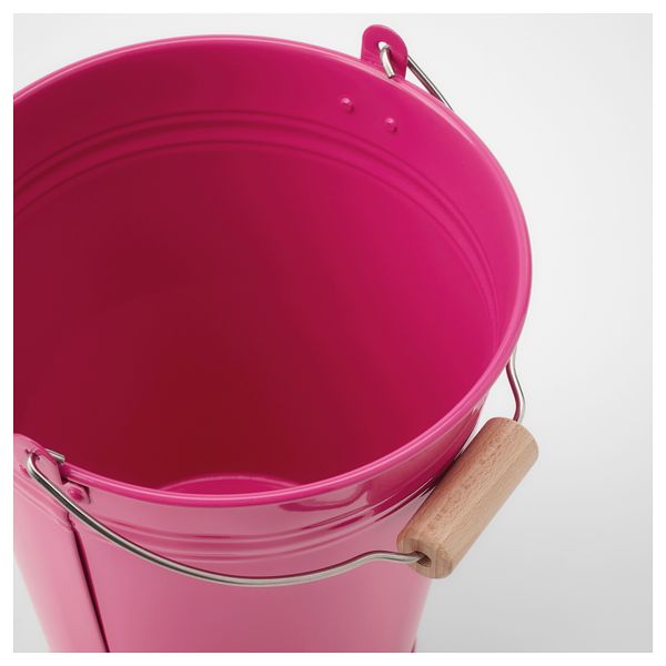 Ведро/горшок СОККЕР, д/дома/улицы, розовый (2.5 л) - фото 2